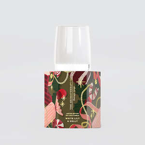 Candles 1: The Aromatherapy Co. - 'White Lily' Therapy Candle