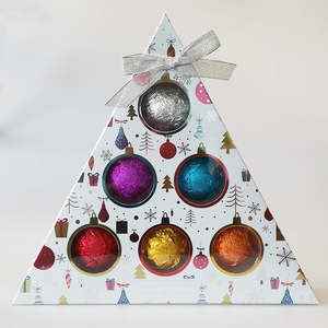 Shower Bath Bombs: Festive Bath Bombs - Set of 6