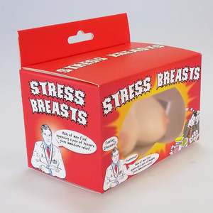 Executive Toys: Stress Toy - 'Stress Breasts'