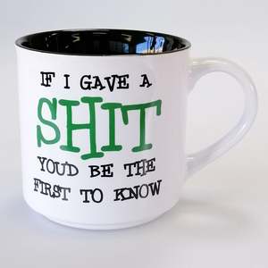 Fun Mugs: Boxed Mug - 'If I Gave A Shi...'