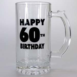 Premium 60th Birthday Stein