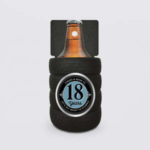 18th: 18 Years Old' Beer Holder
