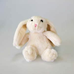New Baby: Small Snuggly Bunny - White 18cm