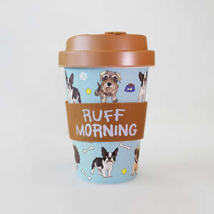 Ruff Morning' Eco Travel Mug