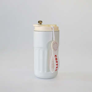 Coffee Mug With Temp - White