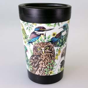Travel Mugs: Reusable Coffee Cup - Birds of NZ