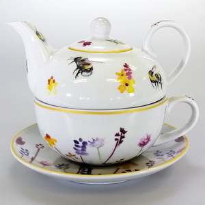 Tea Coffee: Busy Bees - Tea For One Set