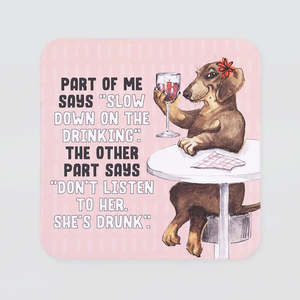 Her: Funny Coaster - 'Drunk'