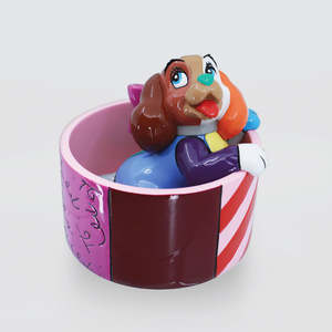 Britto Collectibles: Britto 'Lady' 70th Anniversary Mini Figurine