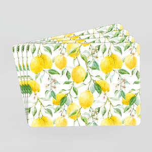 Lemon Grove Placemats Set/4