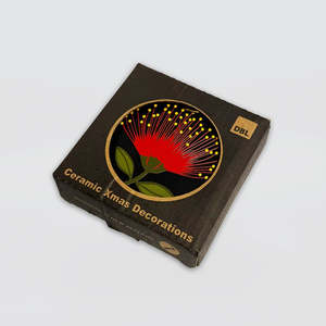 Christmas Baubles - 'Floral' Set/4