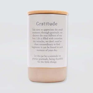 Heartfelt Memory Jar - 'Gratitude'
