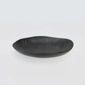 Ceramic Wave Ridge Bowl