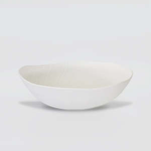 Ceramic Wavey Ridge Bowl