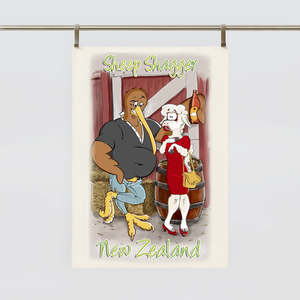 Tea Towel - 'Sheep Shagger'
