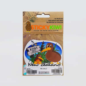 Books Stationery: NZ 'Kiwi' Sticker