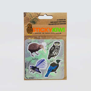 Books Stationery: NZ Sticker Combo 'E' - 4pk