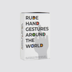Adult Fun Games: Cards - 'Rude Hand Gestures Around The World'