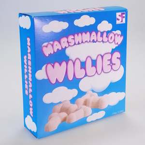 Fun Food: Boxed Marshmallow Willies - 140g