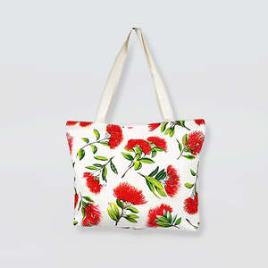 Her: New Zealand Themed Zip Tote Bags