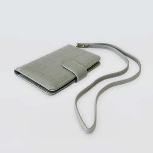 Crackle Wallets W/ Shoulder Strap