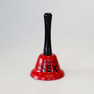 Adult Fun Games: Ring For Sex' Bell - Red 7.5x12cm