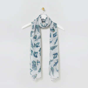 Scarves Bandanas: NZ Native Birds