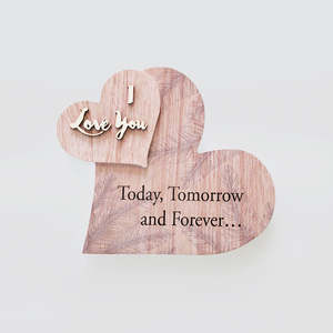 Wooden Heart - 'I Love You'