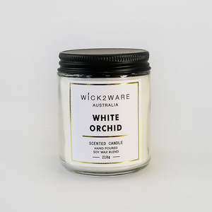 Candles 1: Glass Candle Jars - Floral Range