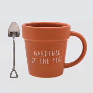 Tea Coffee: Mug & Spoon - 'Gardener Of The Year'