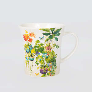 Tea Coffee: Hanging Plant Mug