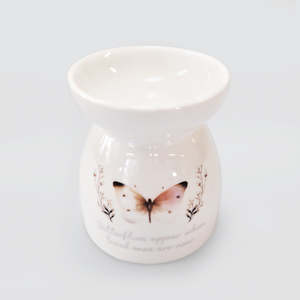 Incense Burners: Ceramic Burner - 'Butterfly'