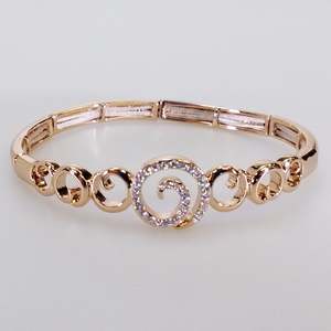 Kiwicraft - Rose Gold Koru Bracelet