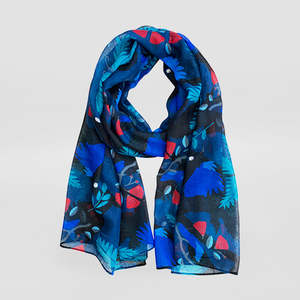 Scarves Bandanas: Scarf - 'Tui Splendour'
