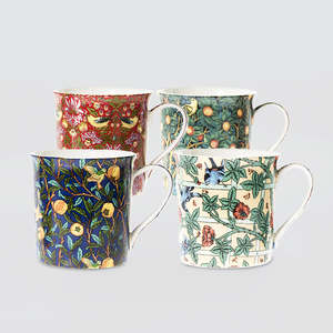 William Morris Mugs - Set/4
