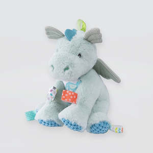 New Baby: Mary Meyer Taggies - 'Drax The Dragon' Soft Toy