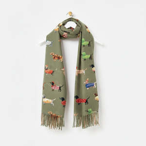 Dog Scarf - Green
