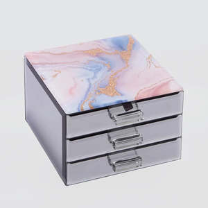 Pastel Dream Jewellery Box - 3 Drawers