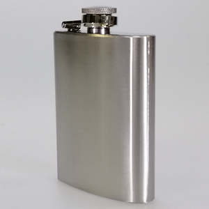 Him: Stainless Steel Hip Flask - 120ml
