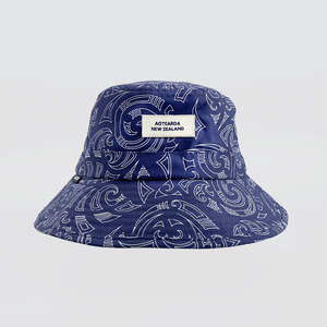 Bucket Hat - 'Blue Koru'