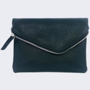 Moana RD - Grey Lynn' Clutch Bag - Black