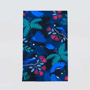 Napkins: Tea Towel - 'Tui Splendour'
