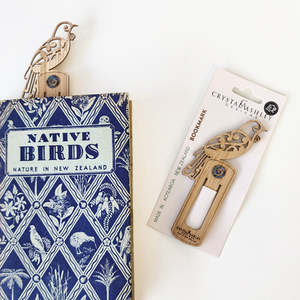 Books Stationery: Wooden 'Tui' Bookmark