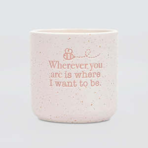 Vases Bowls: Positive Pot - Wherever You Are