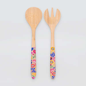 Billie - Bamboo Salad Server Set