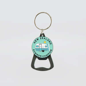 Moana Road: Key Ring Bottle Opener - Caravan