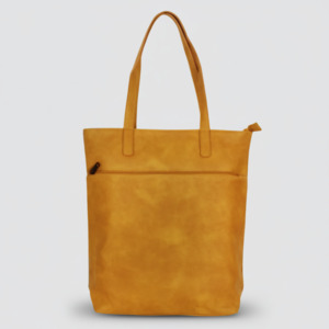 Moana Road: Moana RD - Fendalton Tote Bag - Mustard