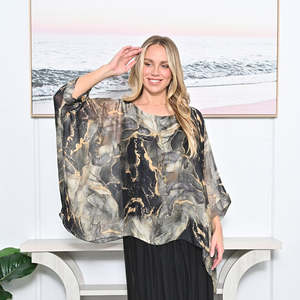 Marble Silk Kaftans