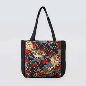Best Sellers: Tote Bag - Fantail Pohutukawa