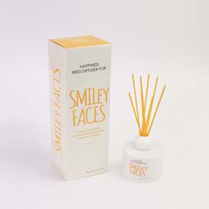 Diffusers: Happiness Reed Diffuser - Smiley Faces